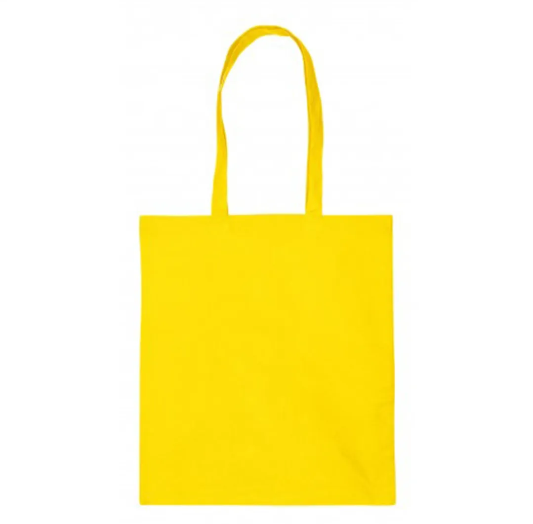 Cotton Tote Bag Yellow