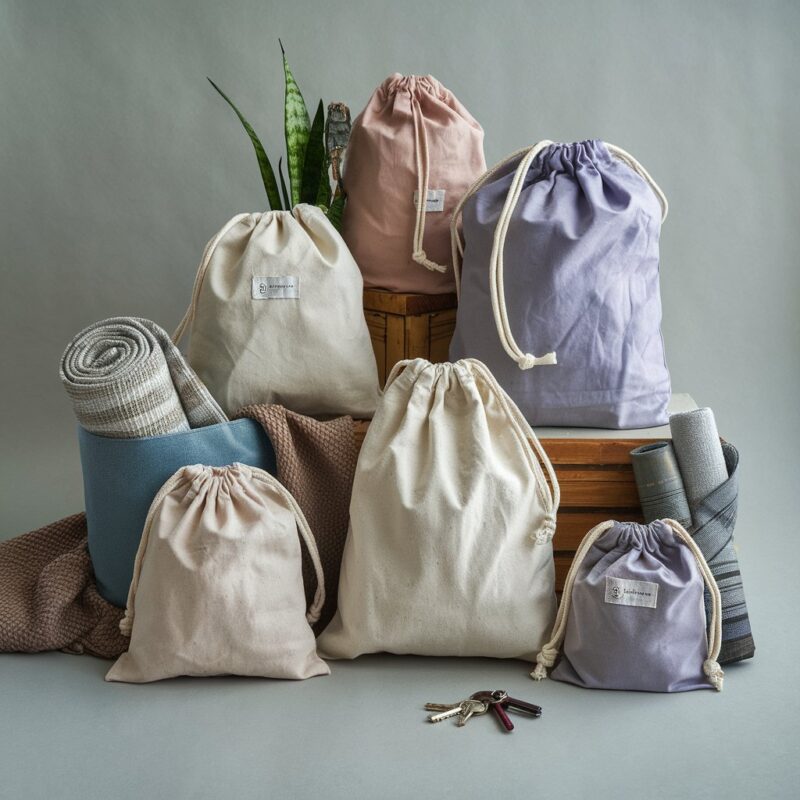 Drawstring Cotton Bag - Image 3